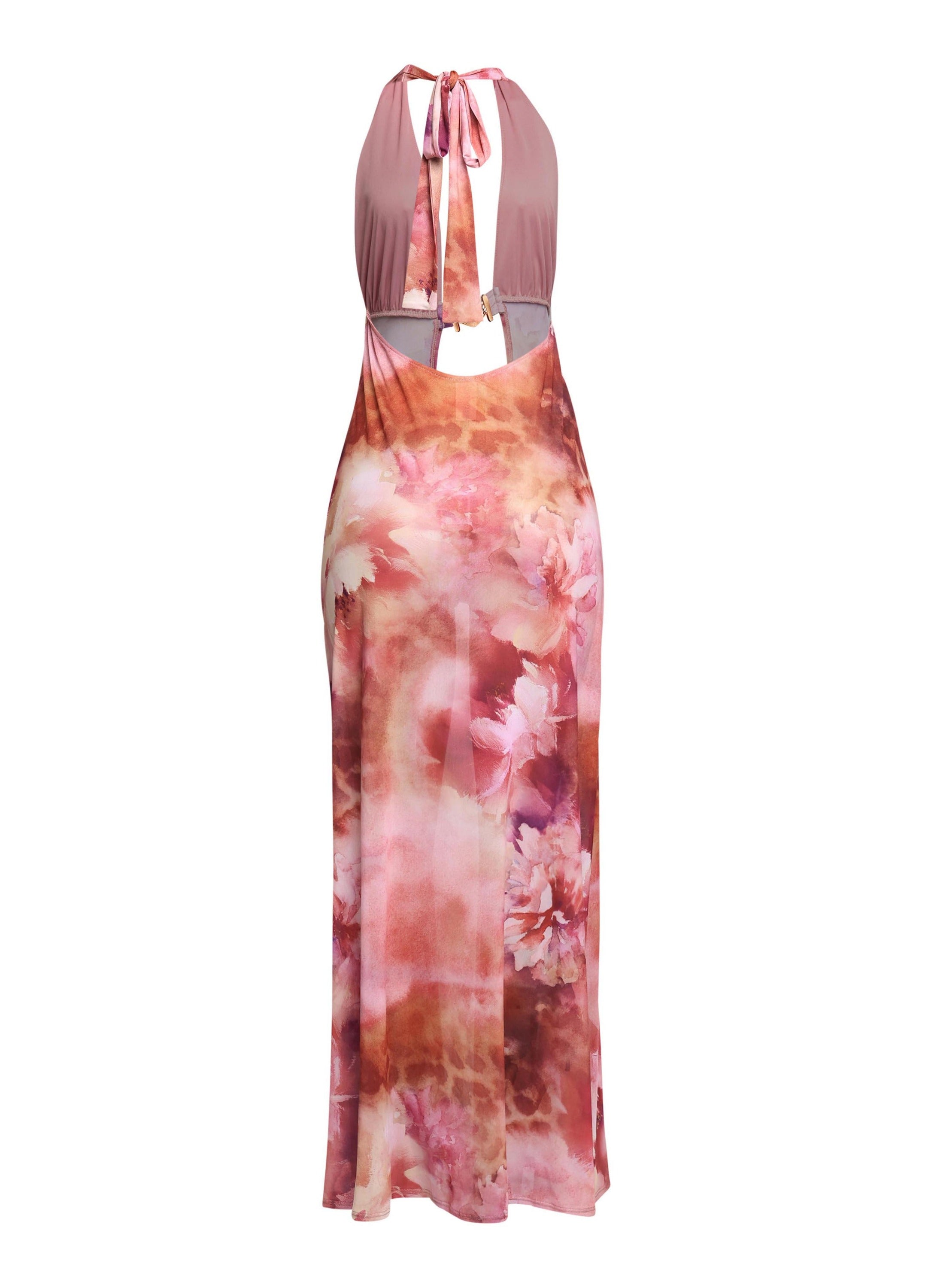Halter Maxi Top & Mini Skirt Set – View 15